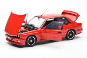 BMW M3 E30 Sport Evolution Cecotto Edition Red AUTOart 1:18 70566 Diecast — photo 2 of 8