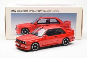 BMW M3 E30 Sport Evolution Cecotto Edition Red AUTOart 1:18 70566 Diecast — photo 8 of 8