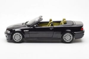 BMW M3 E46 Cabriolet Black Kyosho 1:18 80430024431 Diecast — photo 4 of 8