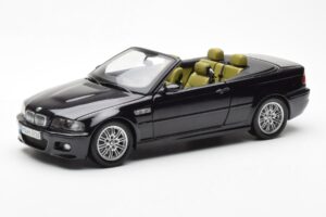 BMW M3 E46 Cabriolet Black Kyosho 1:18 80430024431