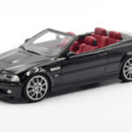 BMW M3 E46 Cabriolet Black Otto 1:18