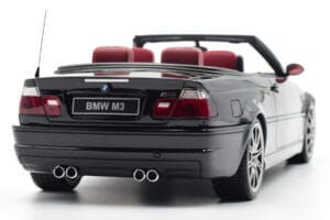 BMW M3 E46 Cabriolet Black Otto 1:18 OT380 Resin — photo 7 of 9