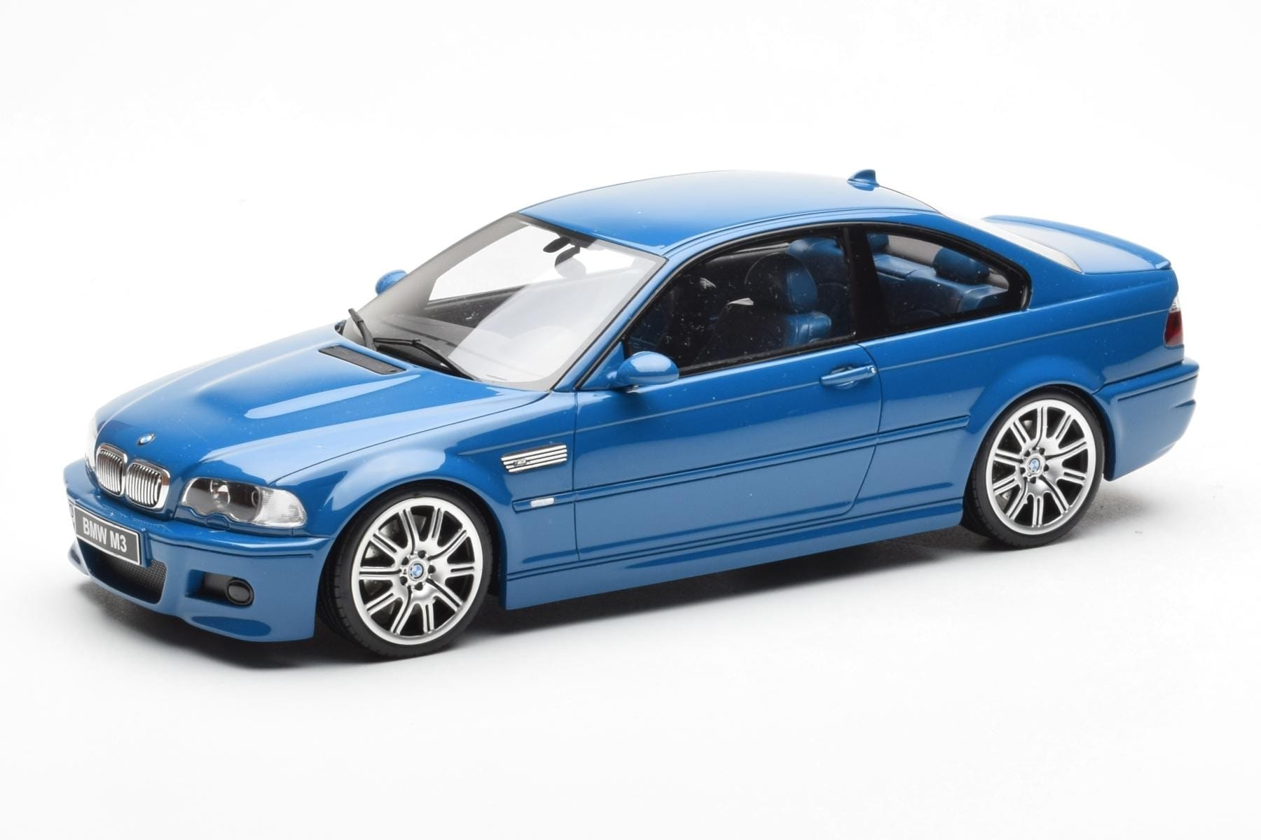 BMW M3 E46 Blue Otto 1:18 OT790 Resin