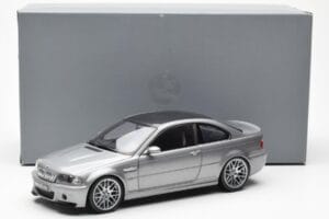 BMW M3 E46 CSL Grey Kyosho 1:18 80430302734 Diecast — photo 8 of 8