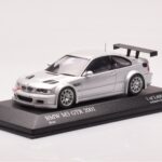 BMW M3 E46 GTR Street Silver Minichamps 1:43 - image 2 of 4
