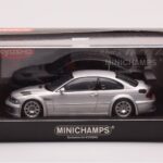 BMW M3 E46 GTR Street Silver Minichamps 1:43 - image 4 of 4
