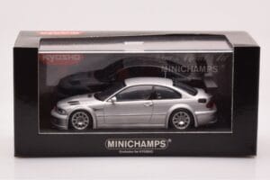 BMW M3 E46 GTR Street Silver Minichamps 1:43 403012105 Diecast — photo 4 of 4