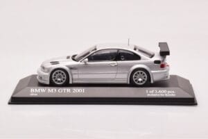 BMW M3 E46 GTR Street Silver Minichamps 1:43 403012105
