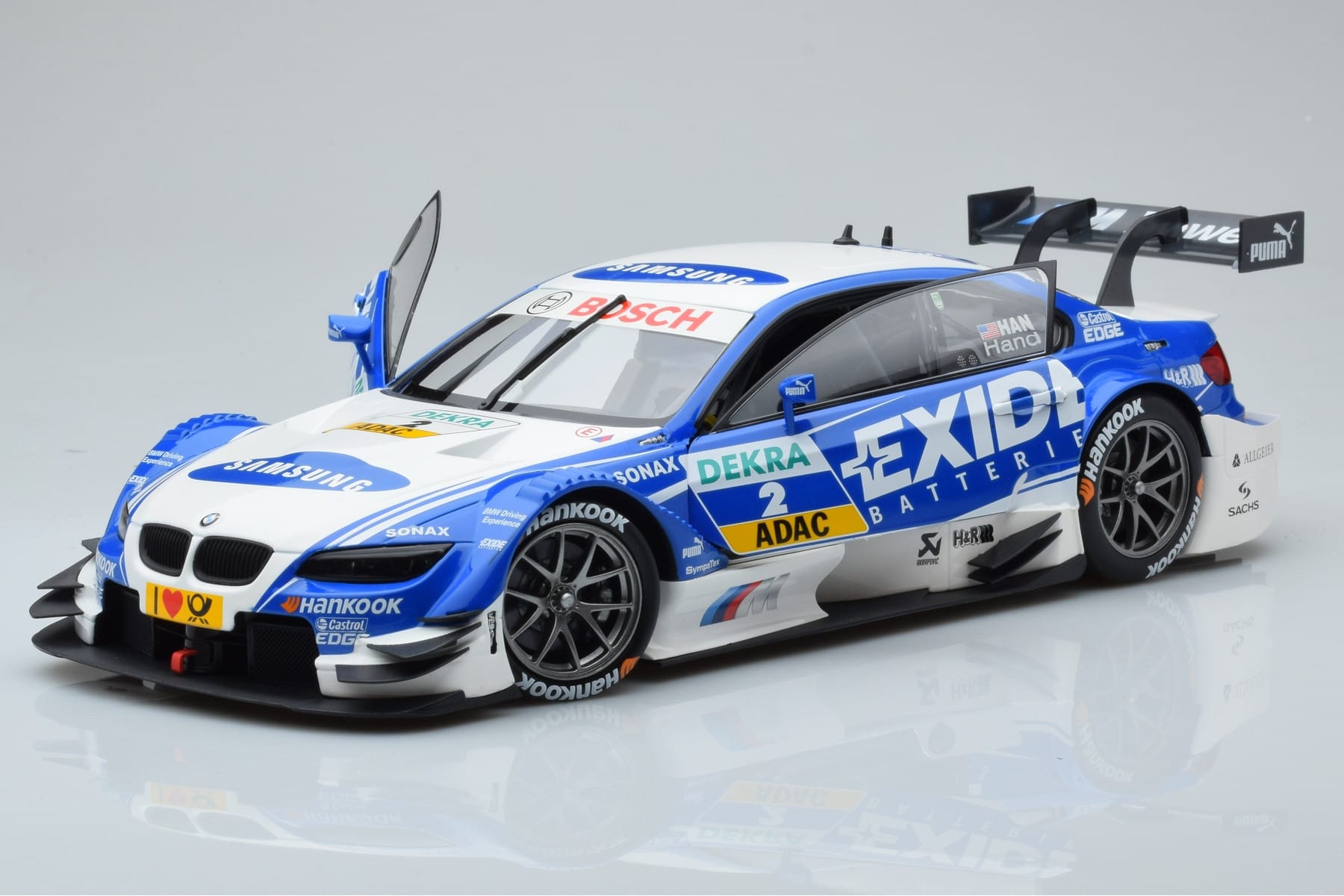 BMW M3 #2 BMW Team RMG A.J. Hand DTM 2012 Minichamps 1:18 100122202 Diecast — photo 2 of 8