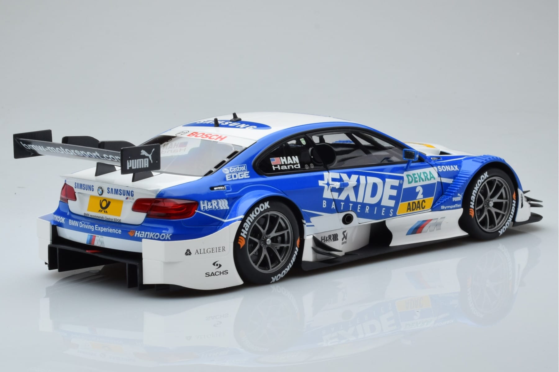 BMW M3 #2 BMW Team RMG A.J. Hand DTM 2012 Minichamps 1:18 100122202 Diecast — photo 3 of 8