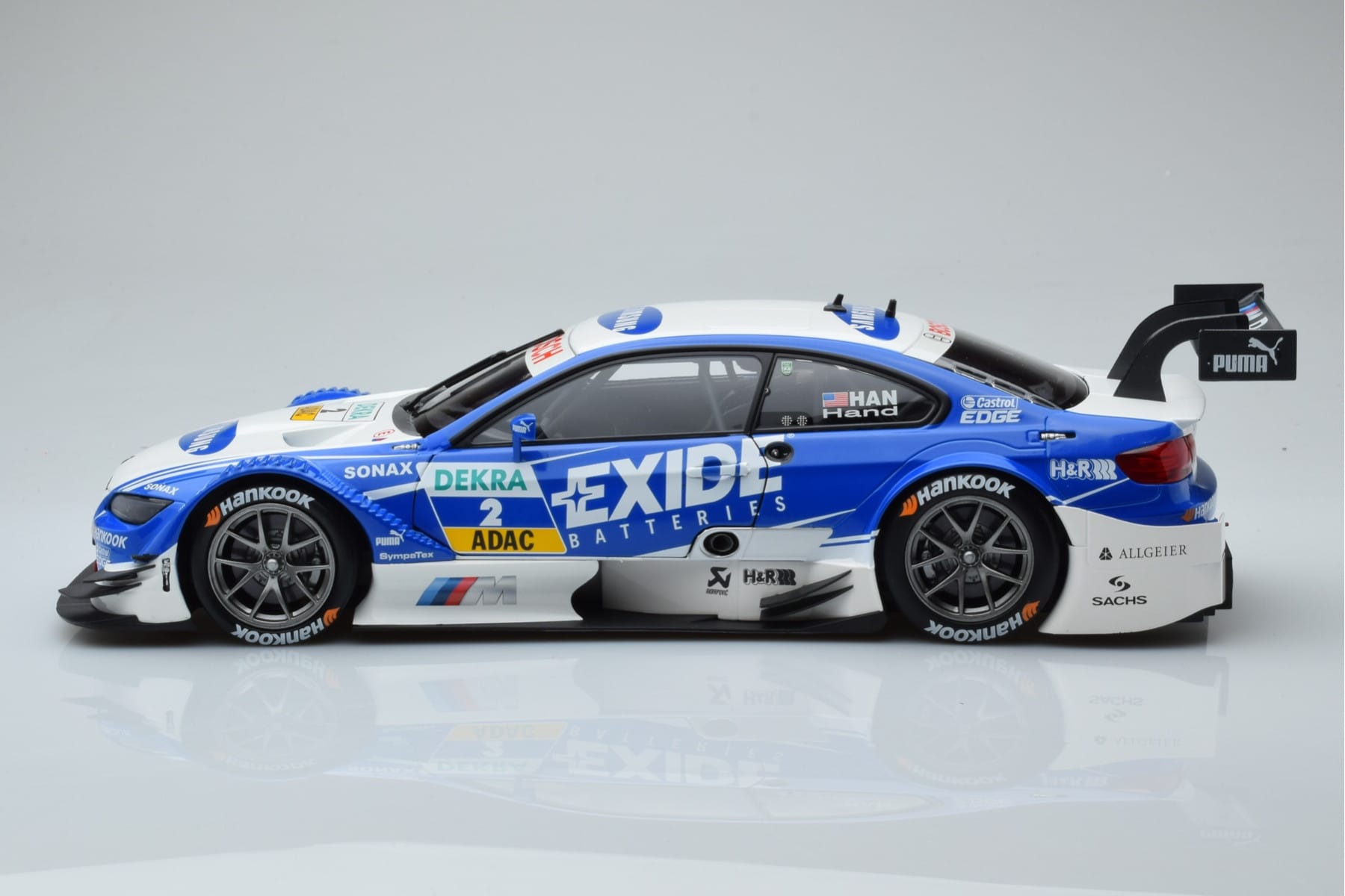 BMW M3 #2 BMW Team RMG A.J. Hand DTM 2012 Minichamps 1:18 100122202 Diecast — photo 4 of 8