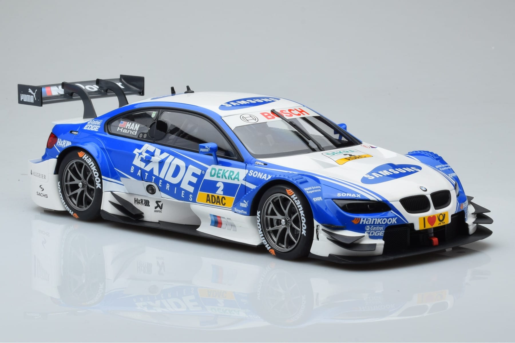 BMW M3 #2 BMW Team RMG A.J. Hand DTM 2012 Minichamps 1:18 100122202 Diecast — photo 5 of 8
