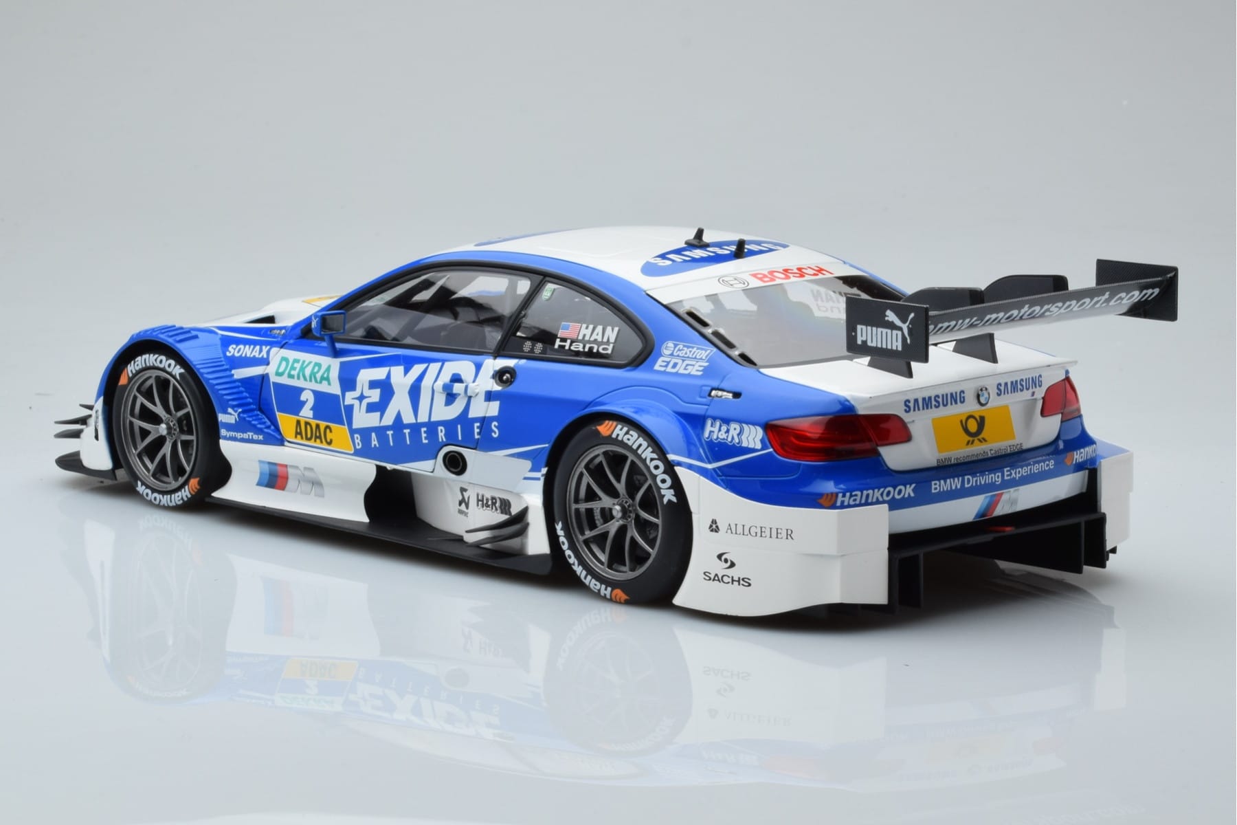 BMW M3 #2 BMW Team RMG A.J. Hand DTM 2012 Minichamps 1:18 100122202 Diecast — photo 6 of 8