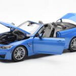 BMW M4 F83 Cabriolet Yas Marina Blue Paragon 1:18 - image 2 of 8