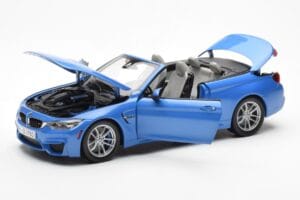 BMW M4 F83 Cabriolet Yas Marina Blue Paragon 1:18 80432339612 Diecast — photo 2 of 8