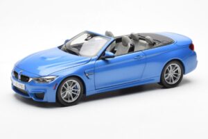 BMW M4 F83 Cabriolet Yas Marina Blue Paragon 1:18