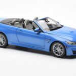 BMW M4 F83 Cabriolet Yas Marina Blue Paragon 1:18 - image 6 of 8