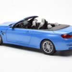 BMW M4 F83 Cabriolet Yas Marina Blue Paragon 1:18 - image 7 of 8