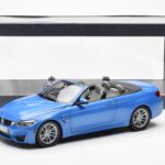 BMW M4 F83 Cabriolet Yas Marina Blue Paragon 1:18 - image 8 of 8