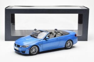 BMW M4 F83 Cabriolet Yas Marina Blue Paragon 1:18 80432339612 Diecast — photo 8 of 8