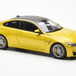 BMW M4 F82 Austin Yellow Metallic Paragon 1:18 - image 6 of 8