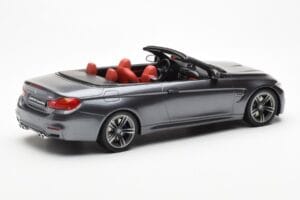 BMW M4 F83 Cabriolet Grey GT Spirit 1:18 GT081 Resin — photo 2 of 6