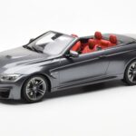 BMW M4 F83 Cabriolet Grey GT Spirit 1:18