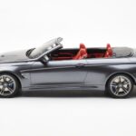 BMW M4 F83 Cabriolet Grey GT Spirit 1:18 - image 3 of 6
