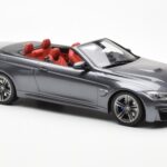 BMW M4 F83 Cabriolet Grey GT Spirit 1:18 - image 4 of 6
