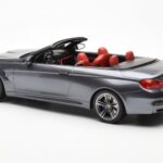 BMW M4 F83 Cabriolet Grey GT Spirit 1:18 - image 5 of 6