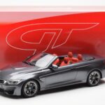 BMW M4 F83 Cabriolet Grey GT Spirit 1:18 - image 6 of 6