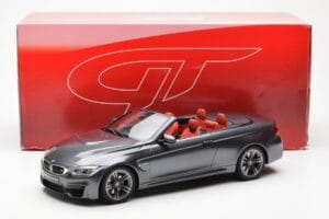 BMW M4 F83 Cabriolet Grey GT Spirit 1:18 GT081 Resin — photo 6 of 6