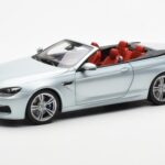 BMW M6 F12 Convertible Silverstone Silver II Paragon 1:18