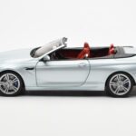 BMW M6 F12 Convertible Silverstone Silver II Paragon 1:18 - image 4 of 8