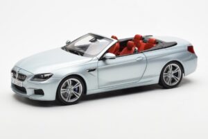BMW M6 F12 Convertible Silverstone Silver II Paragon 1:18