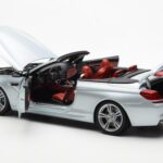 BMW M6 F12 Convertible Silverstone Silver II Paragon 1:18 - image 5 of 8