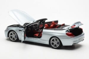 BMW M6 F12 Convertible Silverstone Silver II Paragon 1:18 80432253656 Diecast — photo 5 of 8