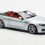 BMW M6 F12 Convertible Silverstone Silver II Paragon 1:18 - image 6 of 8