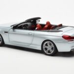 BMW M6 F12 Convertible Silverstone Silver II Paragon 1:18 - image 7 of 8