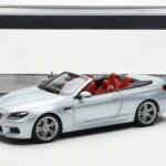 BMW M6 F12 Convertible Silverstone Silver II Paragon 1:18 - image 8 of 8