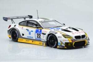 BMW M6 GT3 Rowe Racing #98 A. Graf / R. Westbrook / N. Catsburg / N. Paltalla 24 Hours of Nurburgring 2016 Minichamps 1:18 15 — photo 4 of 6