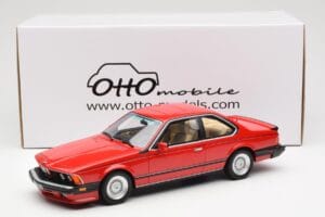 BMW M635 CSi E24 Henna Red Otto 1:18 OT1018 Resin — photo 6 of 6