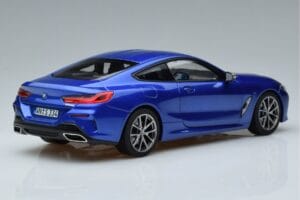 BMW M850i G15 Blue Metallic Norev 1:18 183286 Diecast — photo 3 of 7