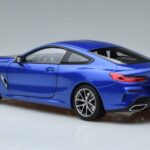 BMW M850i G15 Blue Metallic Norev 1:18 183286 Diecast - image 6 of 7