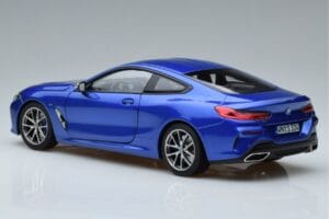 BMW M850i G15 Blue Metallic Norev 1:18 183286 Diecast — photo 6 of 7