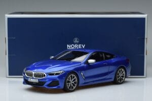 BMW M850i G15 Blue Metallic Norev 1:18 183286 Diecast — photo 7 of 7