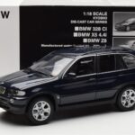 BMW X5 4.4i E53 Dark Blue Kyosho 1:18 - image 8 of 8