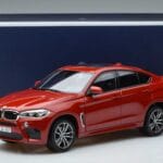 BMW X6M F86 Red Norev 1:18 183242 Diecast - image 7 of 7