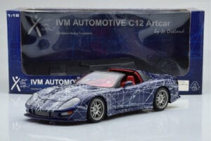 Chevrolet Callaway C12 Corvette MUKO Artcar AUTOart 1:18 71014 Diecast — photo 9 of 9