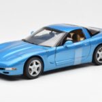 Chevrolet Corvette C5 Blue Metallic UT Models 1:18